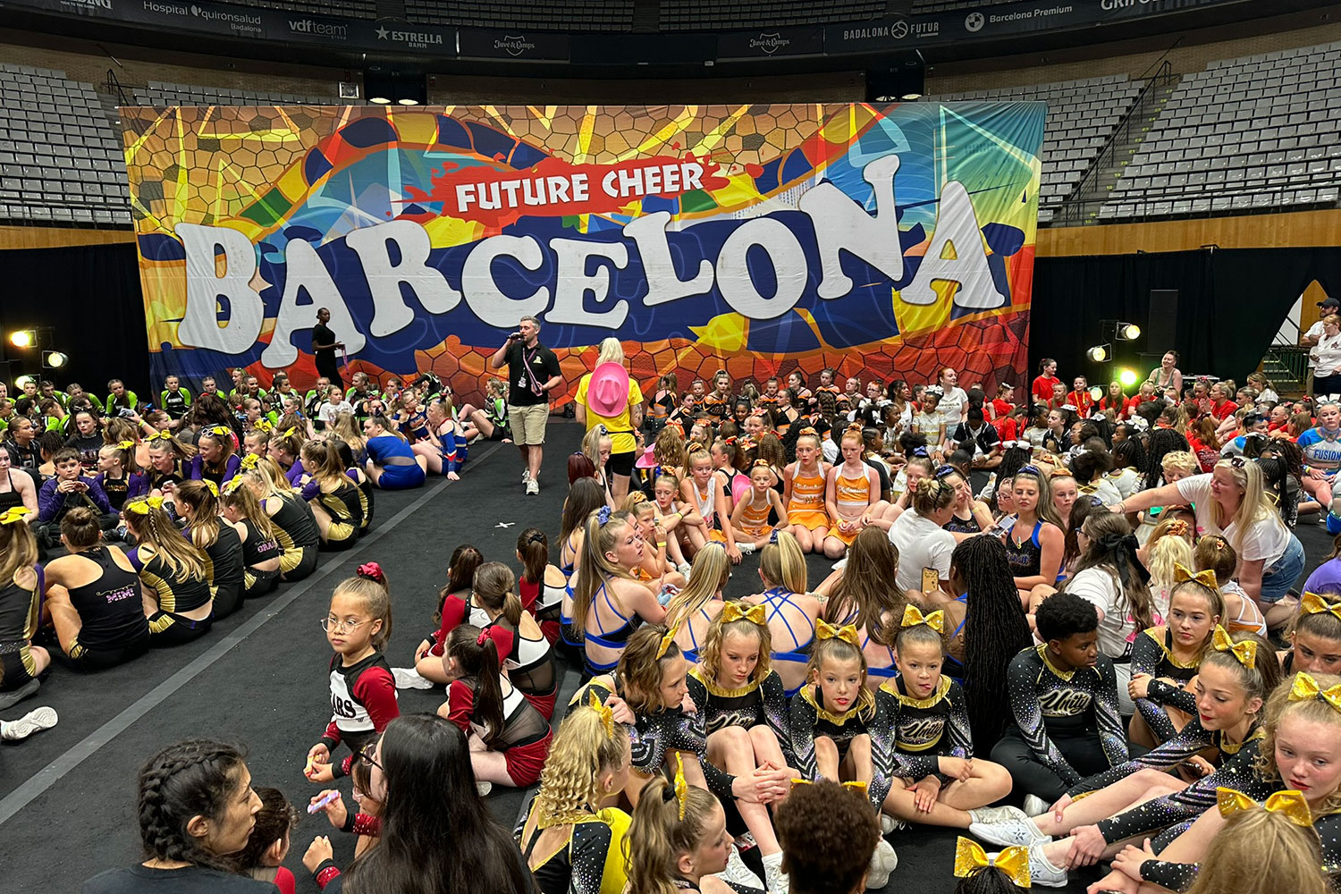 Future Cheer en el Olimpic Arena de Badalona