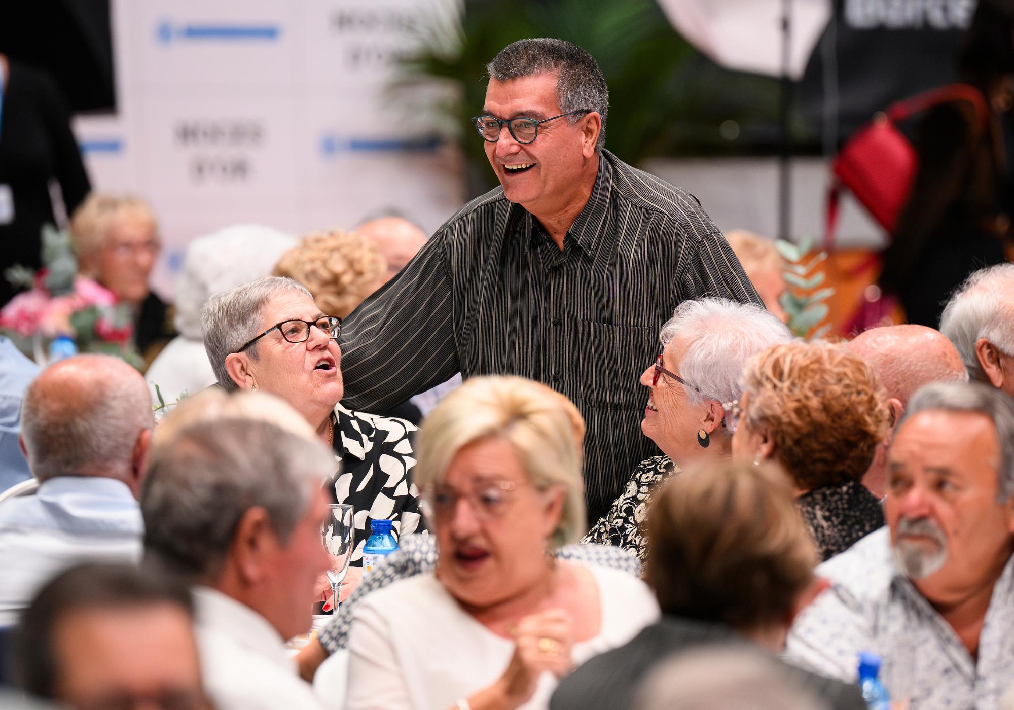 Noces d'or en el Olimpic Arena de Badalona