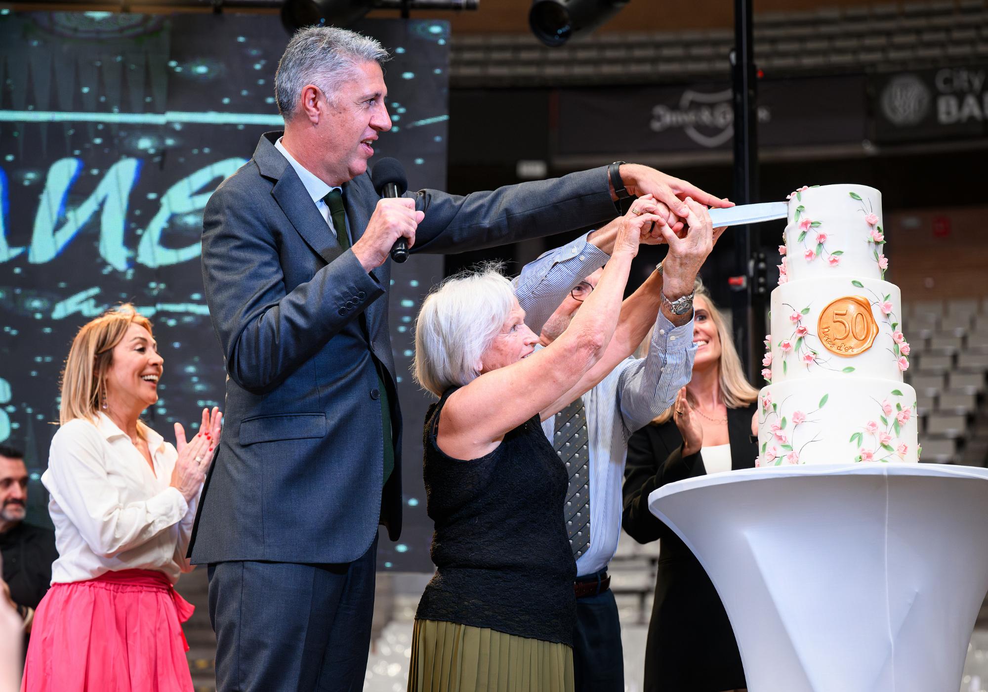 Noces d'or en el Olimpic Arena de Badalona