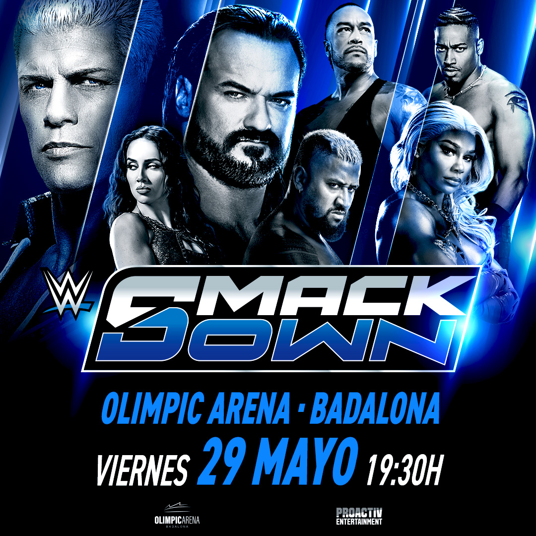WWE Smackdown 2026 en el Olimpic Arena de Badalona (Barcelona)