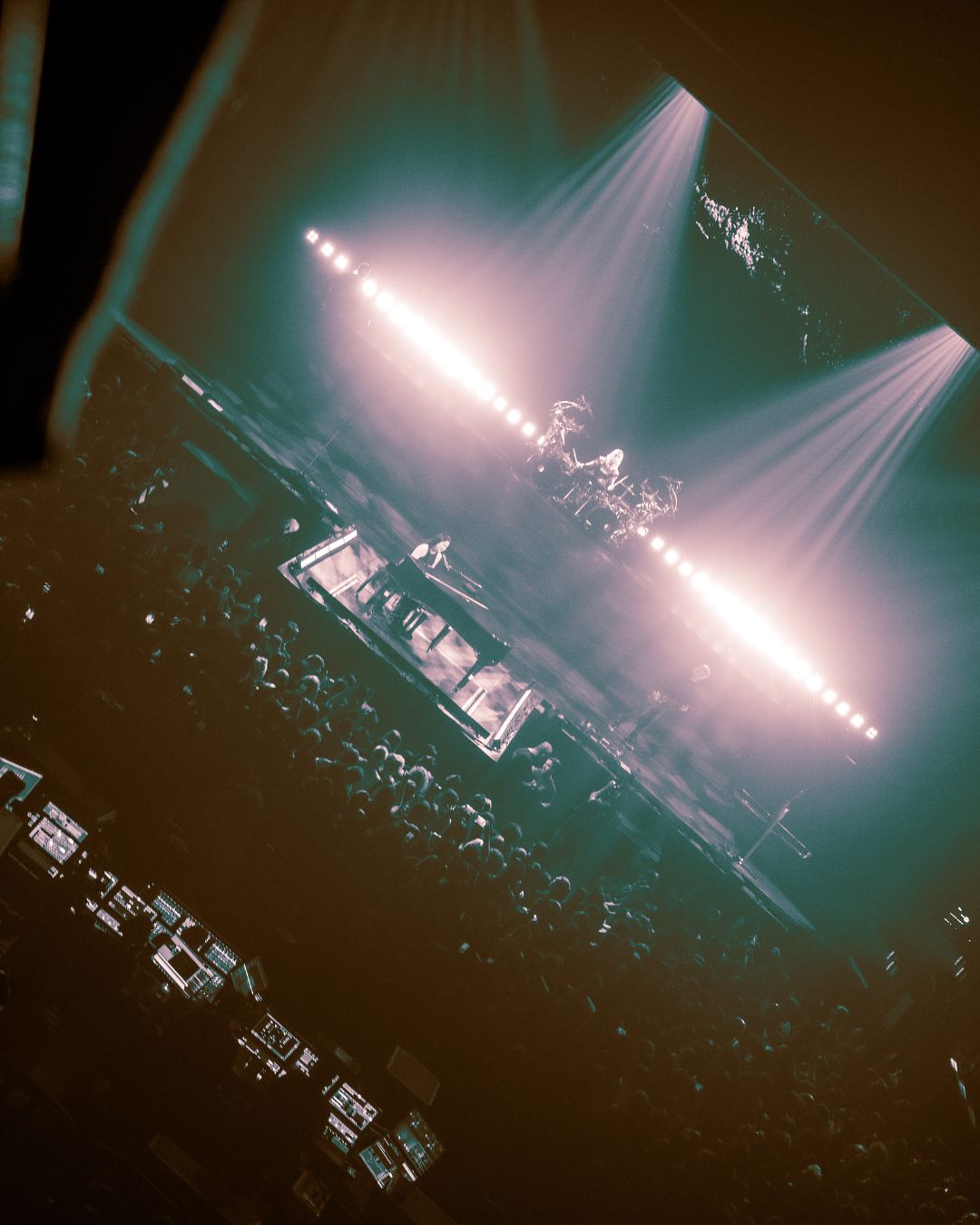 Evanescence al piano en el Olimpic Arena Badalona
